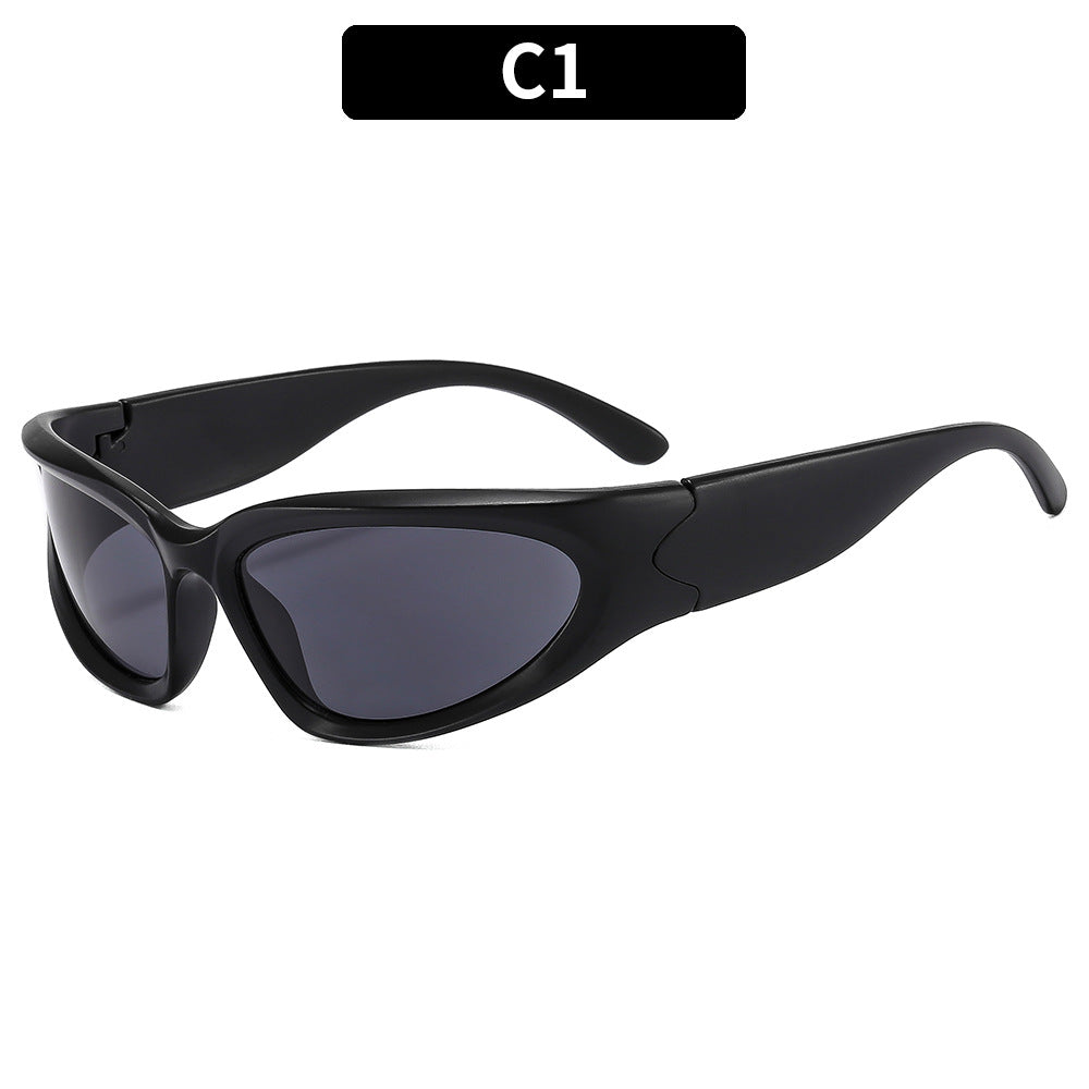 Futuristic Punk Sports Sunglasses for Men and Women