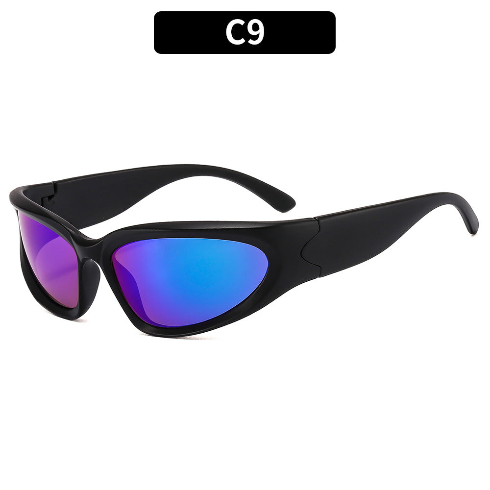 Futuristic Punk Sports Sunglasses for Men and Women