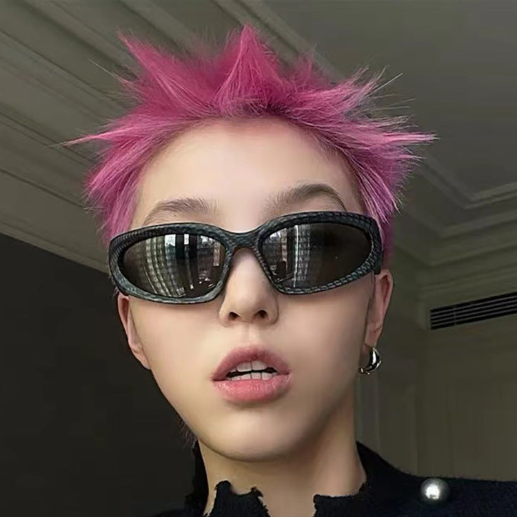 Futuristic Punk Sports Sunglasses for Men and Women