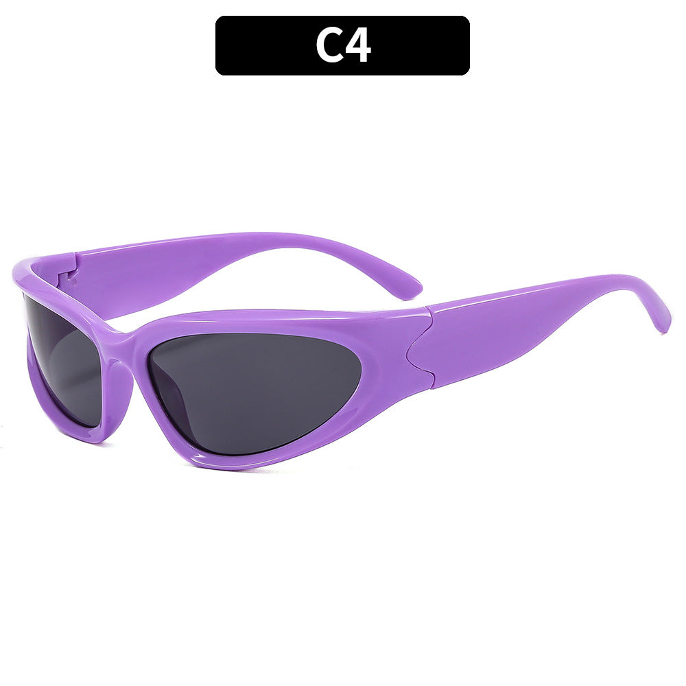 Futuristic Punk Sports Sunglasses for Men and Women