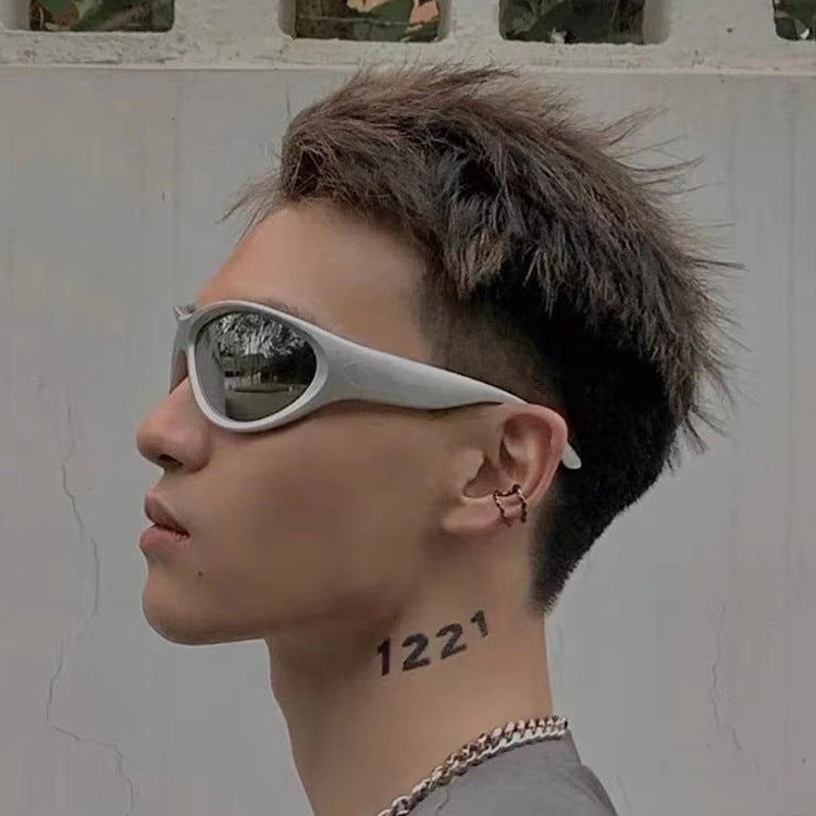 Futuristic Punk Sports Sunglasses for Men and Women