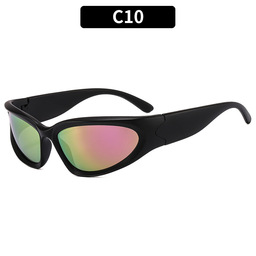 Futuristic Punk Sports Sunglasses for Men and Women