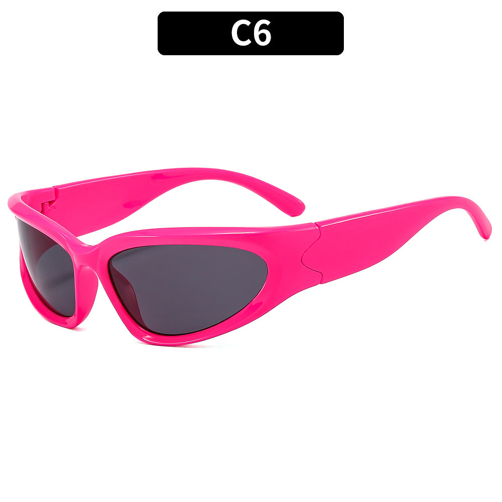 Futuristic Punk Sports Sunglasses for Men and Women